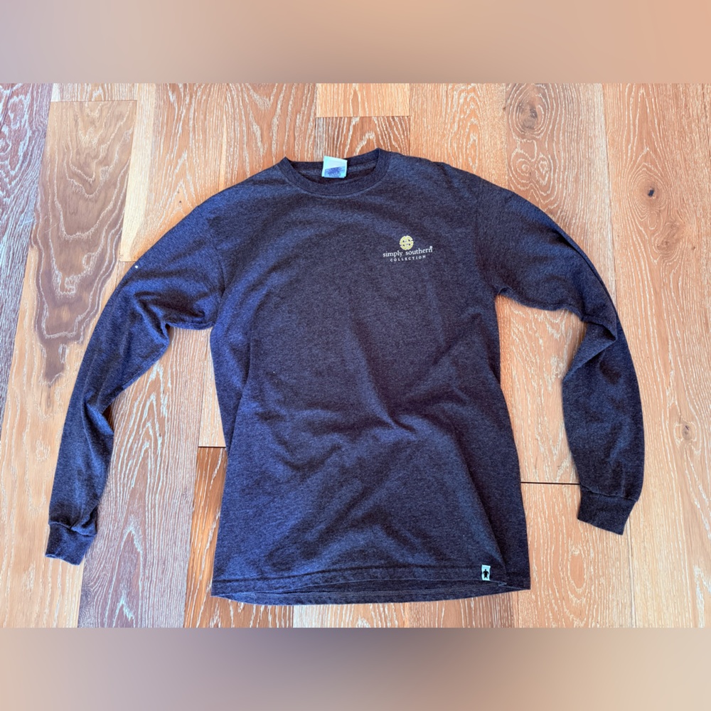 Simply southern Jesus saved southern raised long sleeve shirt - Picture 5 of 8